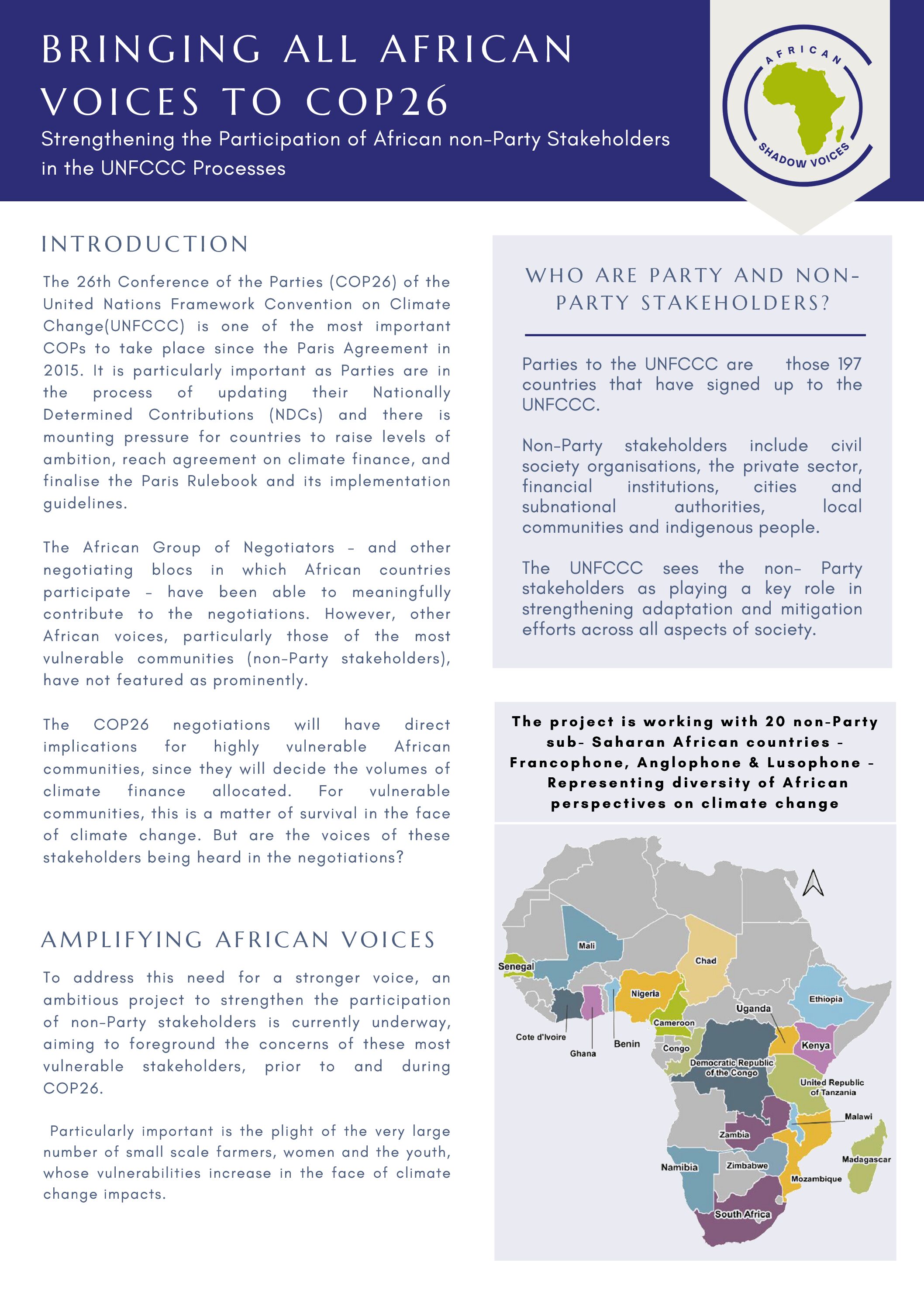 1. African Voices at COP26-Policy Brief