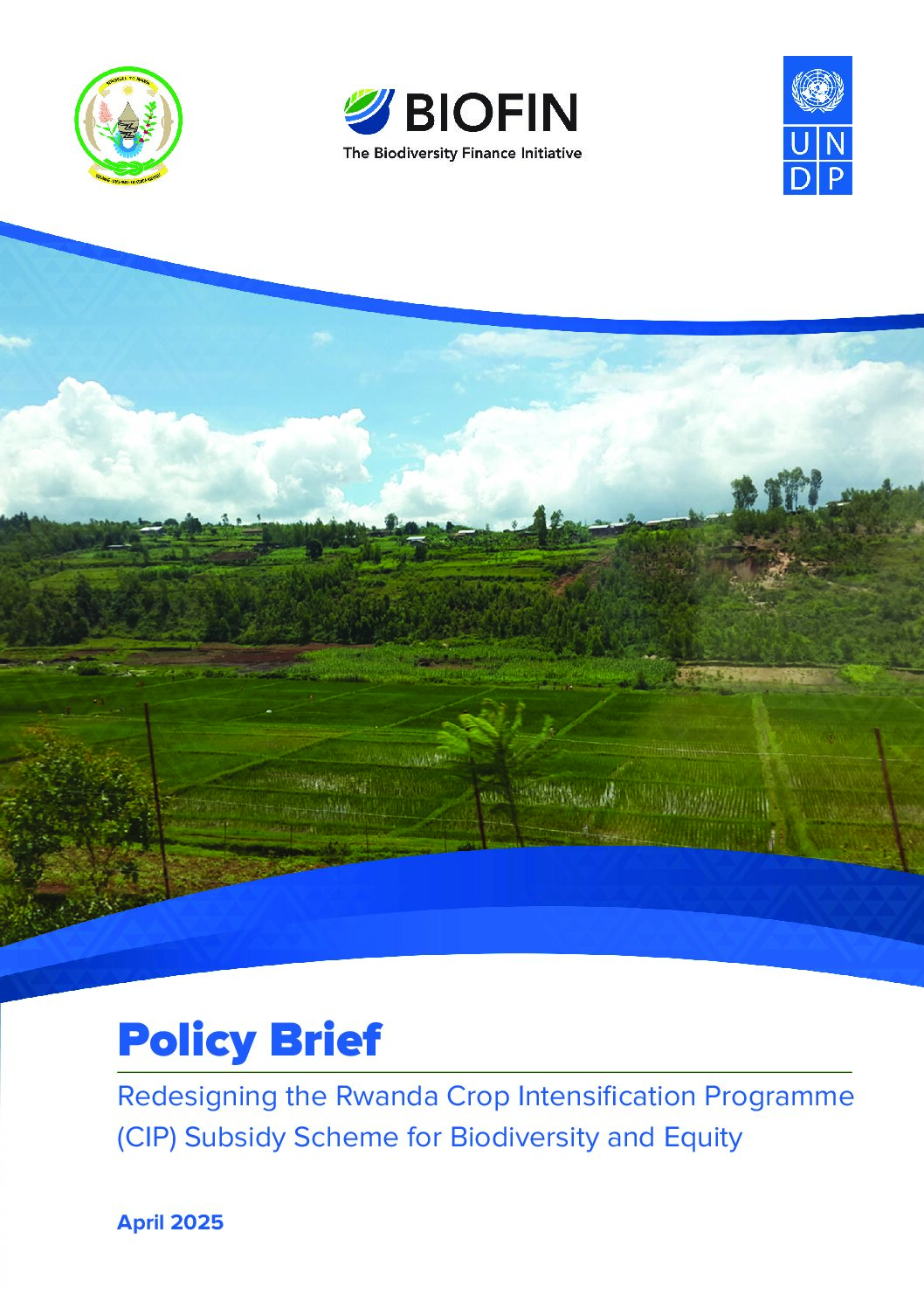 Rwanda Crop Intensification Programme Subsidy Scheme for Biodiversity and Equity